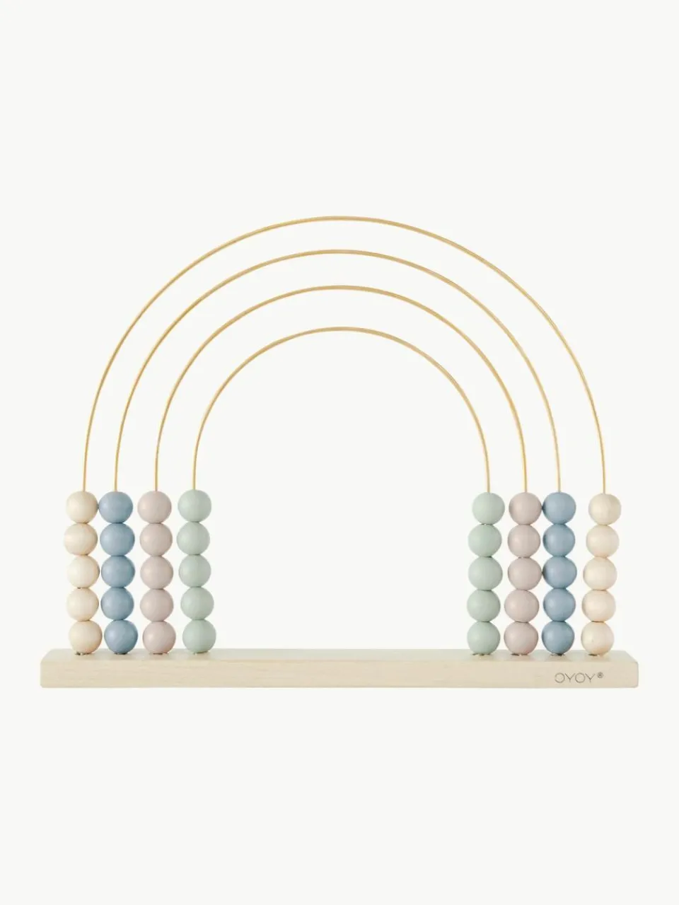 Kinder Oyoy Living Design Abakus Rainbow aus Eichenholz