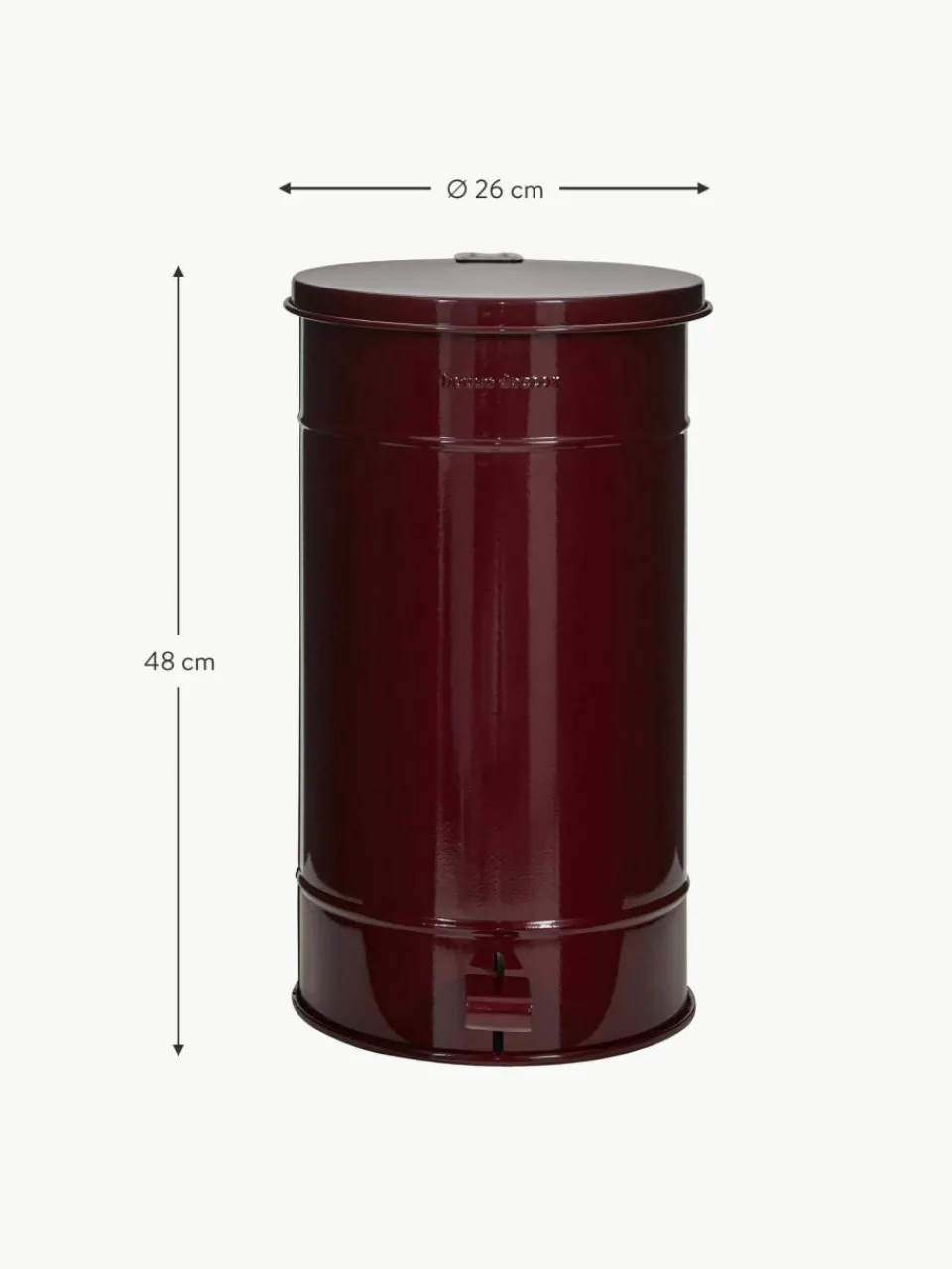 House Doctor Abfalleimer Sono mit Pedalfunktion, 24 L