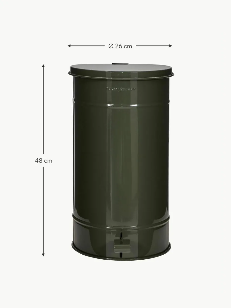 House Doctor Abfalleimer Sono mit Pedalfunktion, 24 L