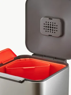 Joseph Joseph Abfalleimer Totem mit separater Recycling-Einheit,, 2 x 20 L