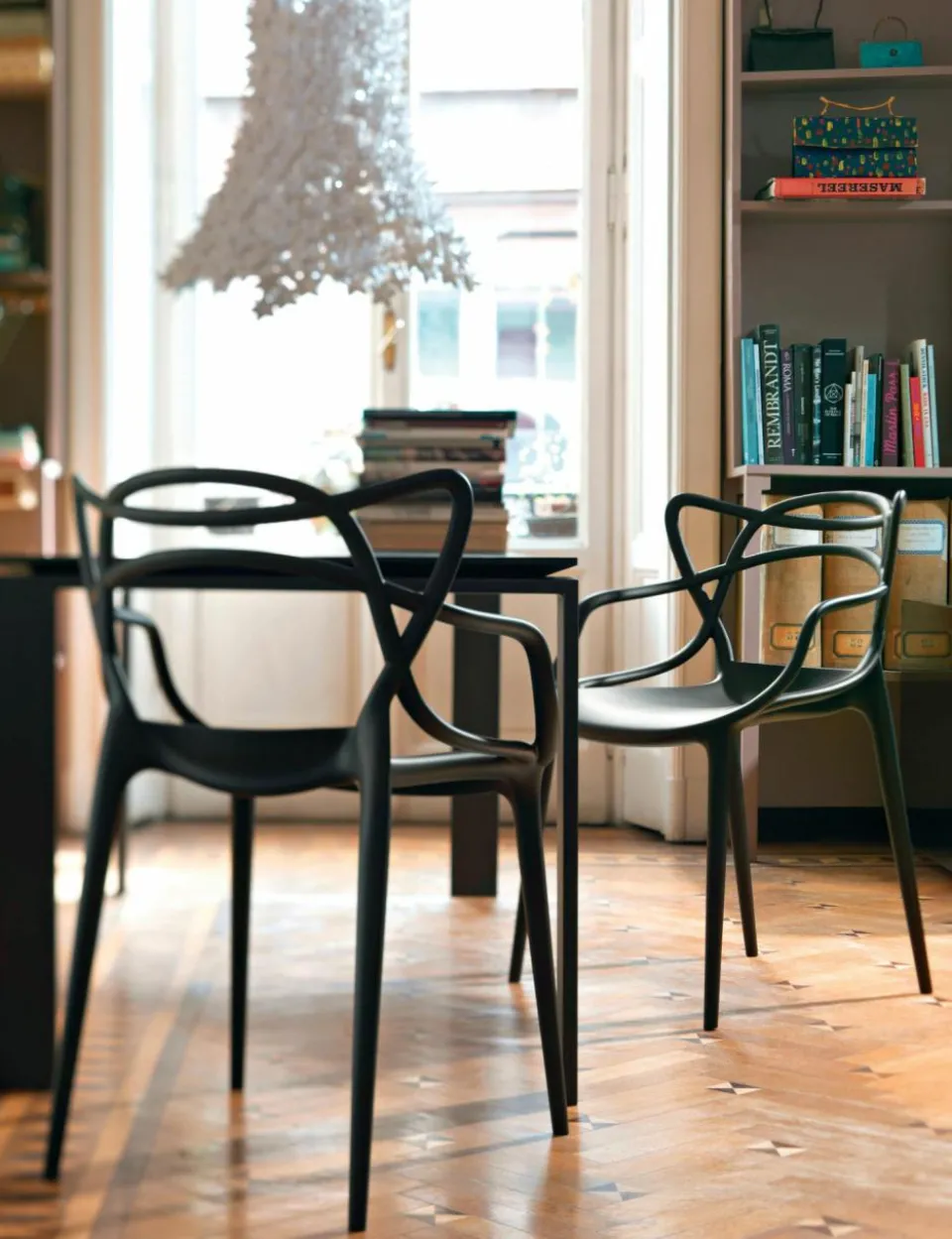 Kartell Armlehnstühle Masters, 2 Stück