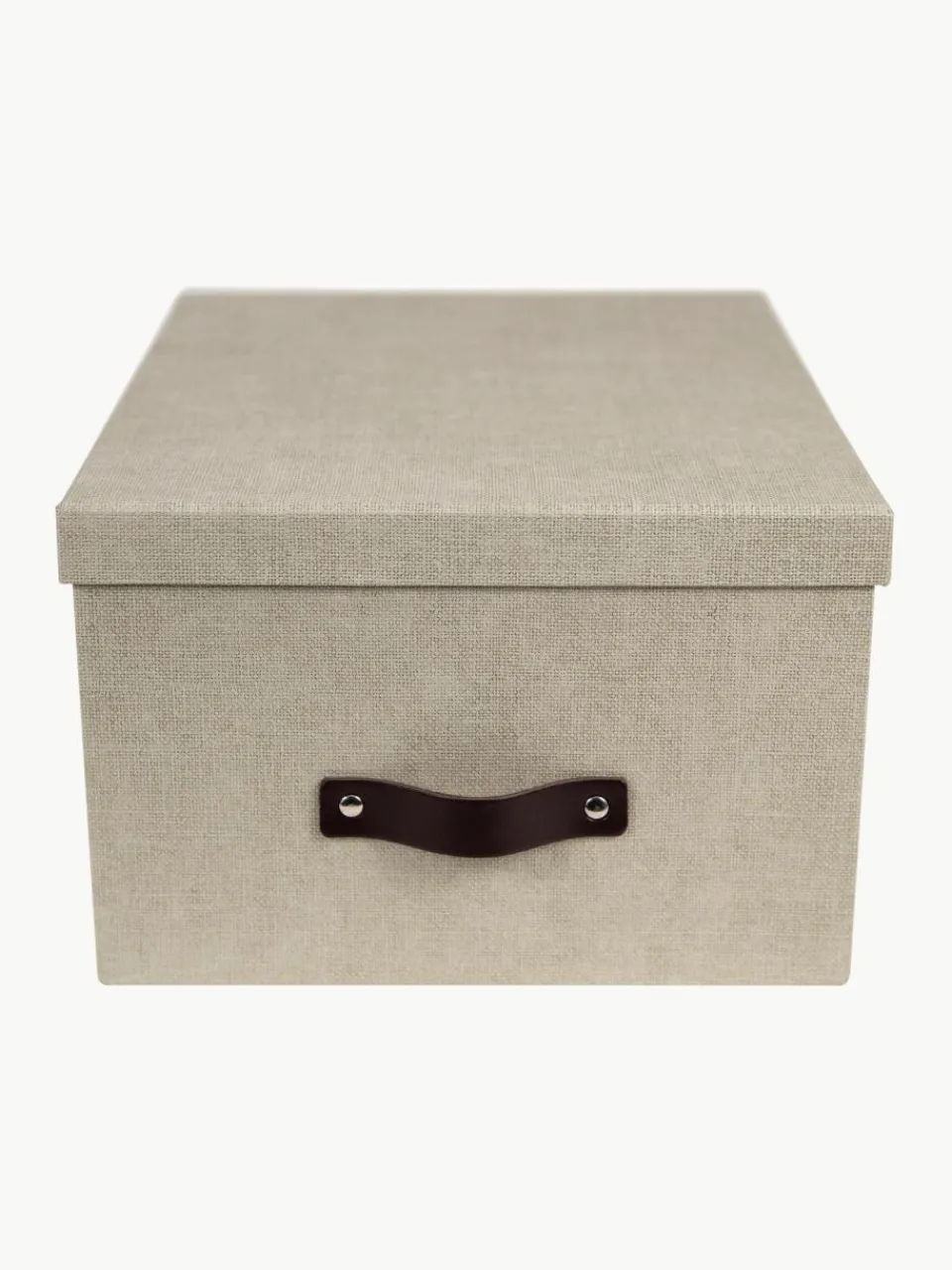 Bigso Box of Sweden Aufbewahrungsbox Gustav, 2 Stück