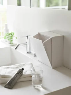 Yamazaki Aufbewahrungsbox Tower mit Klebehaken