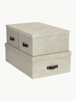 Bigso Box of Sweden Aufbewahrungsboxen Inge, 3er-Set