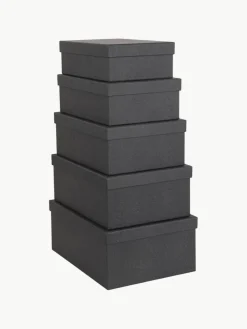 Bigso Box of Sweden Aufbewahrungsboxen Joel, 5er-Set