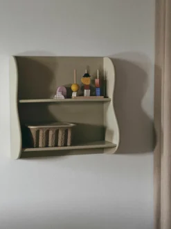 ferm LIVING Aufbewahrungsboxen Pulp aus Papierzellstoff, T 18 cm, 2 Stück