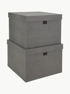 Bigso Box of Sweden Aufbewahrungsboxen Tristan, 2er-Set