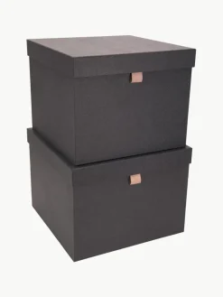 Bigso Box of Sweden Aufbewahrungsboxen Tristan, 2er-Set