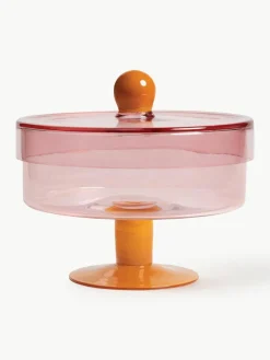 &k amsterdam Aufbewahrungsdose Duo aus Glas