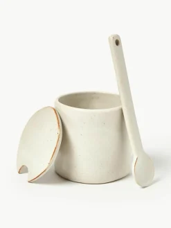 ferm LIVING Aufbewahrungsdose Flow mit Servierlöffel, 3er-Set