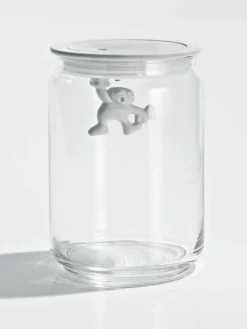Alessi Aufbewahrungsdose Gianni, H 15 cm