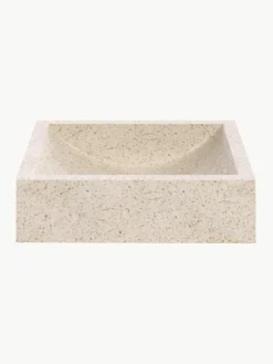 Westwing Aufsatzwaschbecken Kuveni aus Terrazzo