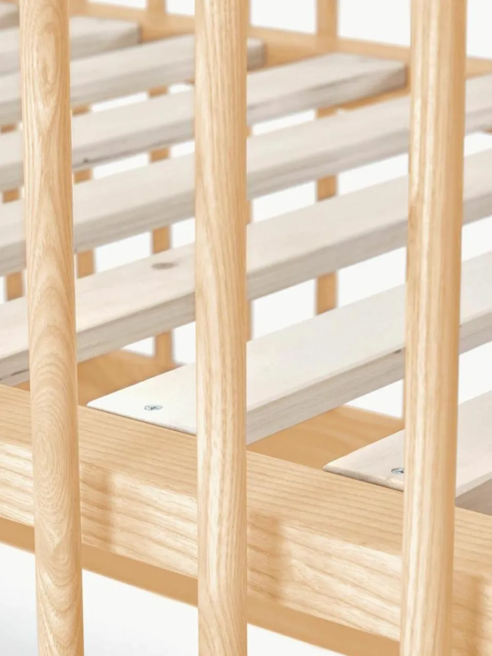 Kinder Westwing Baby-Bett Maralis aus Buchenholz, 70 x 140 cm