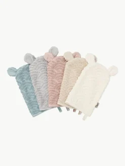 Kinder Cam Cam Copenhagen Baby-Waschhandschuh Wave aus Bio-Baumwolle
