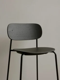 Audo Copenhagen Barstuhl Co aus Metall und Holz