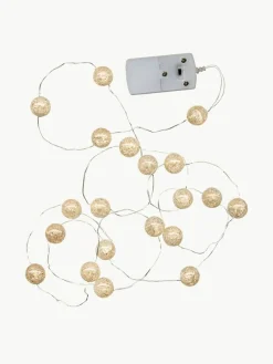 Best Season Batteriebetriebene LED-Lichterkette Raindrop, 140 cm