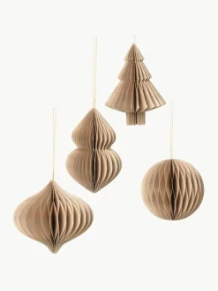 Broste Copenhagen Baumanhänger Julet, 4er-Set