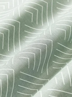 Westwing Collection Baumwoll-Kissenbezug Milano mit grafischem Muster