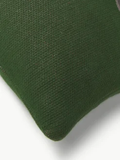 Westwing Collection Baumwoll-Kissenhülle Buddy mit winterlichem Motiv