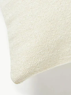 Westwing Collection Baumwoll-Kissenhülle Emry mit winterlichem Motiv