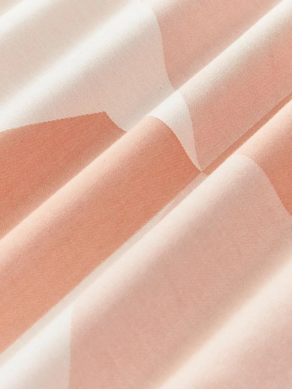 Westwing Collection Baumwoll-Kopfkissenbezug Elinor mit geometrischem Muster
