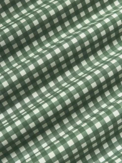 Westwing Collection Baumwollperkal-Bettdeckenbezug Pine
