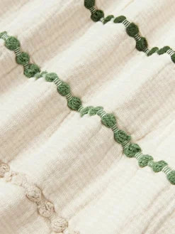 Westwing Collection Baumwollperkal-Bettdeckenbezug Arabella