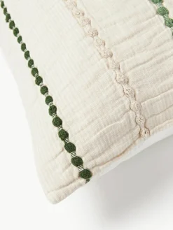 Westwing Collection Baumwollperkal-Bettdeckenbezug Arabella