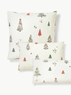 Westwing Collection Baumwollperkal-Kopfkissenbezug Pine