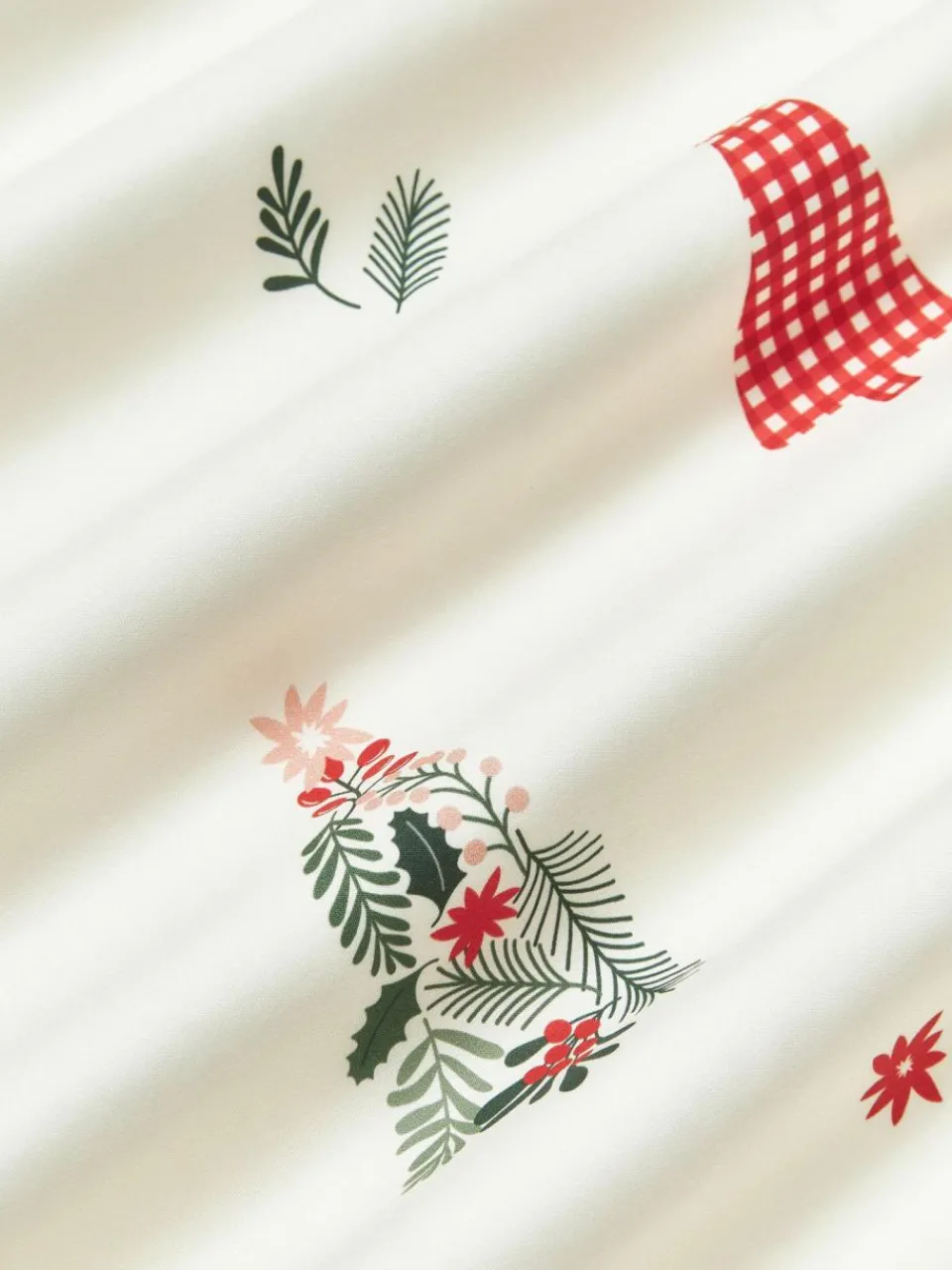 Westwing Collection Baumwollperkal-Kopfkissenbezug Pine