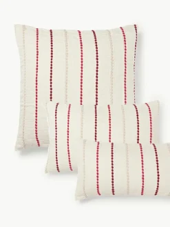Westwing Collection Baumwollperkal-Kopfkissenbezug Arabella
