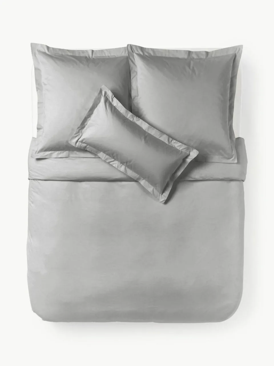 Westwing Collection Baumwollsatin-Bettdeckenbezug Premium