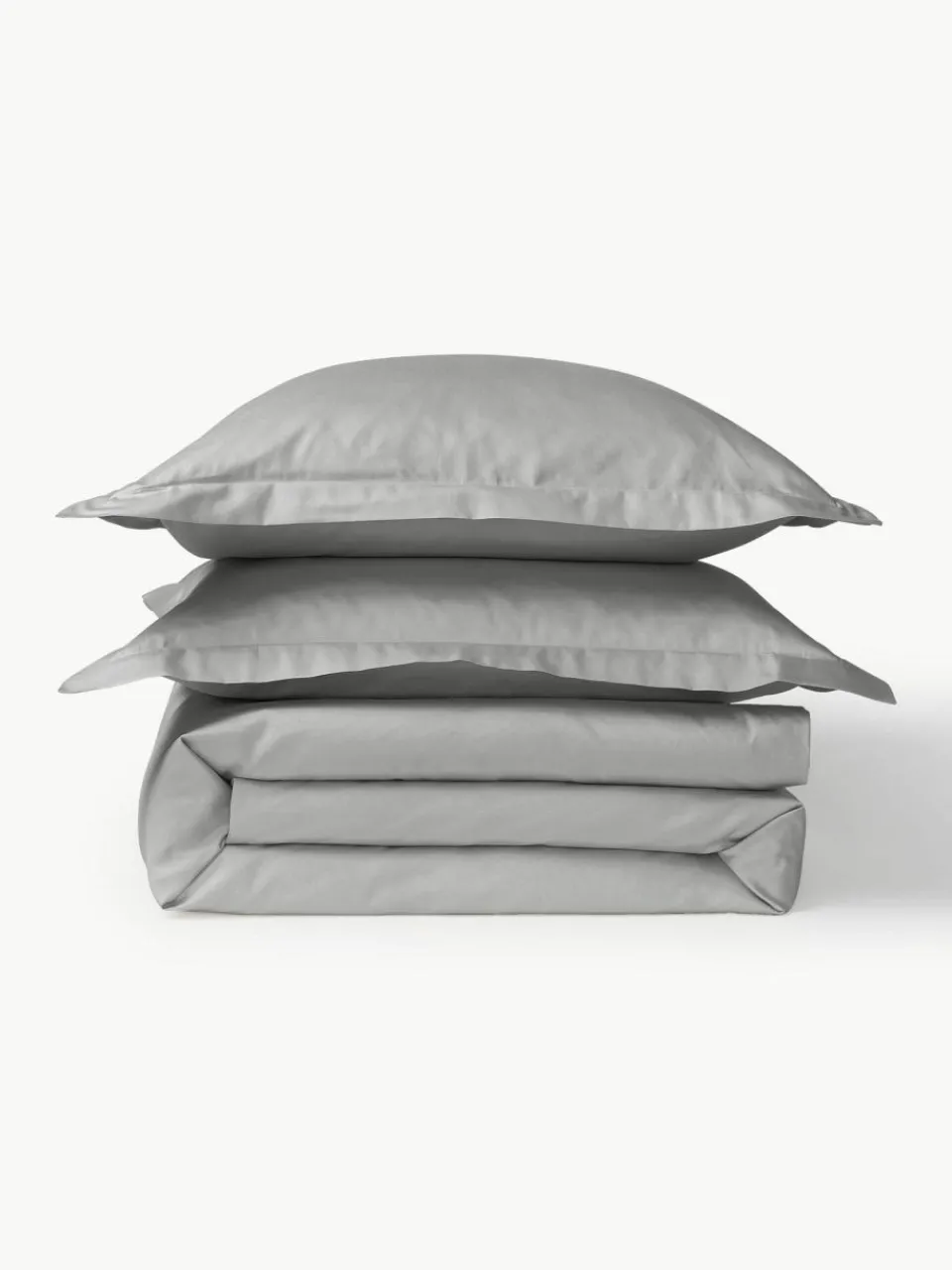 Westwing Collection Baumwollsatin-Bettdeckenbezug Premium