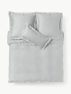 Westwing Collection Baumwollsatin-Bettdeckenbezug Carlotta