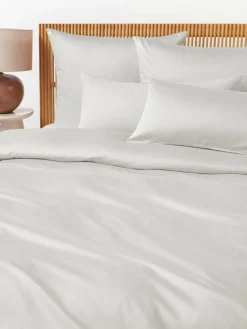 Westwing Collection Baumwollsatin-Bettdeckenbezug Comfort