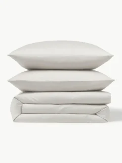Westwing Collection Baumwollsatin-Bettdeckenbezug Comfort