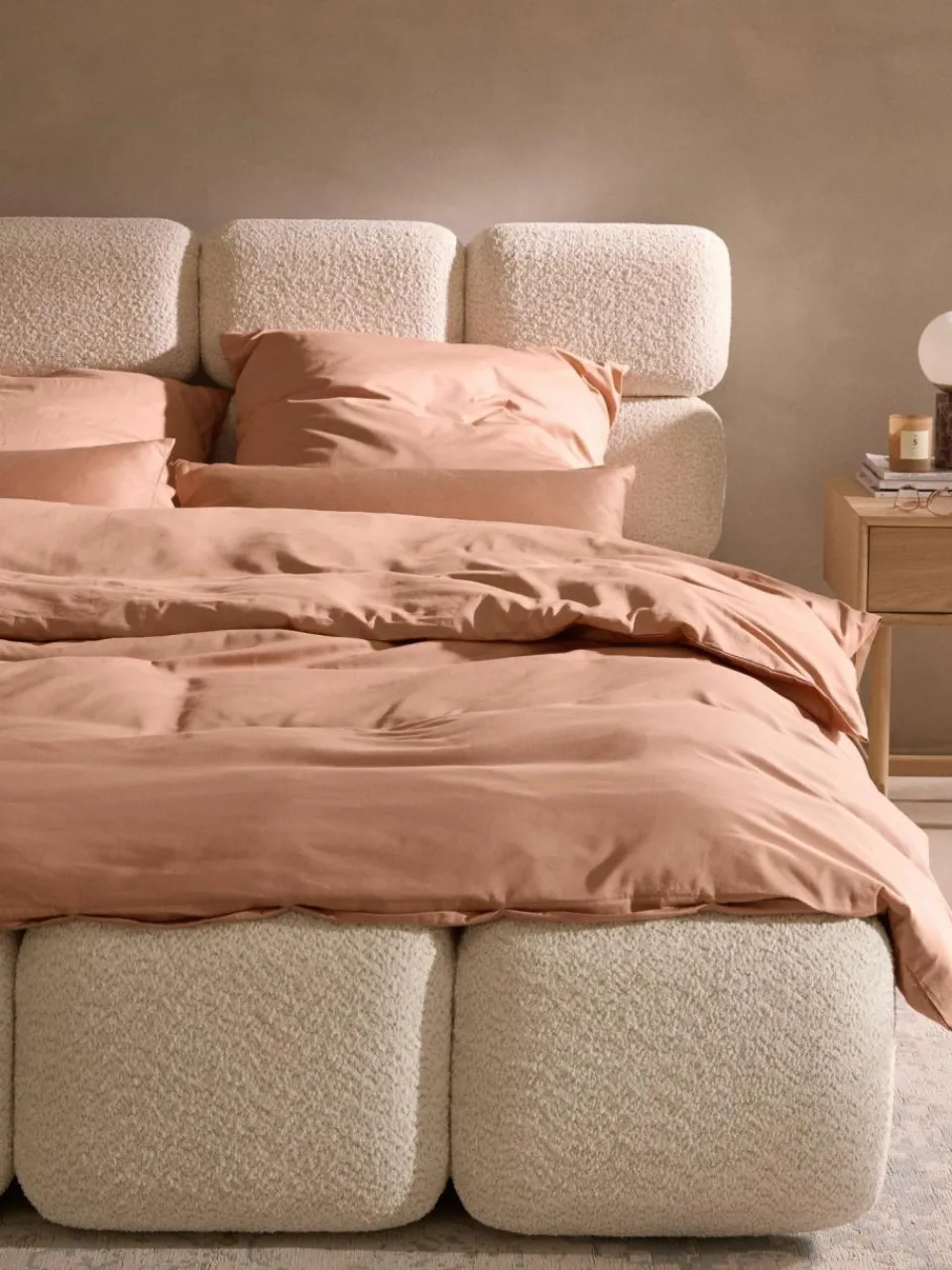 Westwing Collection Baumwollsatin-Bettdeckenbezug Comfort