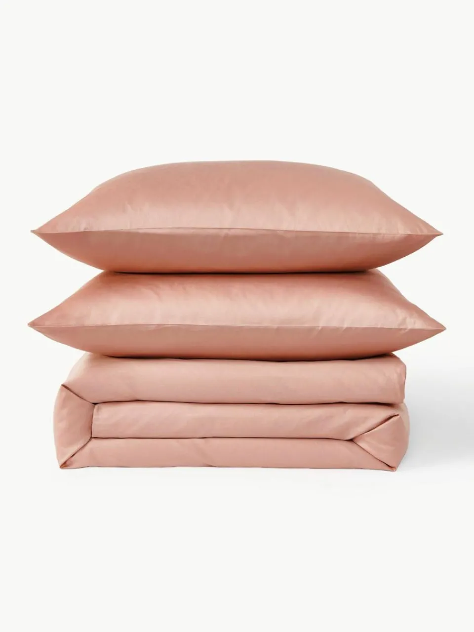 Westwing Collection Baumwollsatin-Bettdeckenbezug Comfort