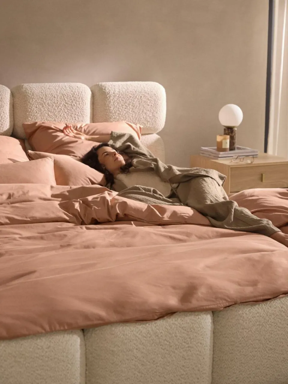 Westwing Collection Baumwollsatin-Bettdeckenbezug Comfort