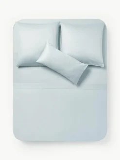 Westwing Collection Baumwollsatin-Betttuch Comfort