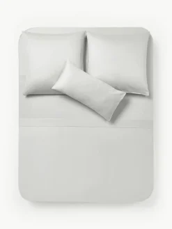 Westwing Collection Baumwollsatin-Betttuch Comfort