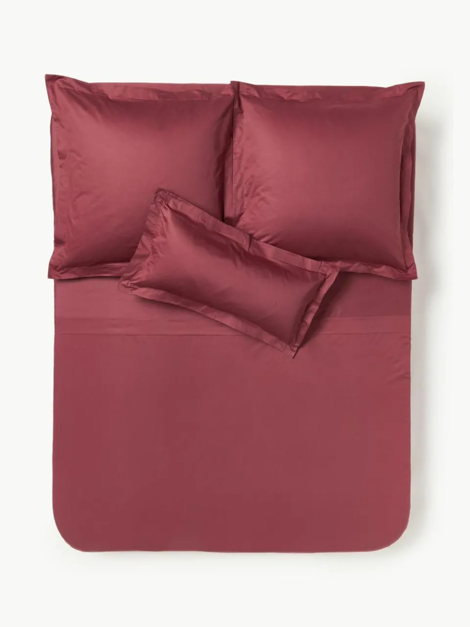 Westwing Collection Baumwollsatin-Betttuch Premium