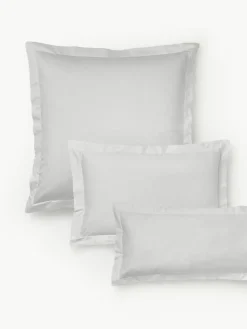 Westwing Collection Baumwollsatin-Kopfkissenbezug Premium