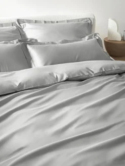 Westwing Collection Baumwollsatin-Kopfkissenbezug Premium