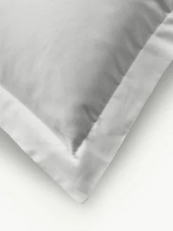 Westwing Collection Baumwollsatin-Kopfkissenbezug Premium