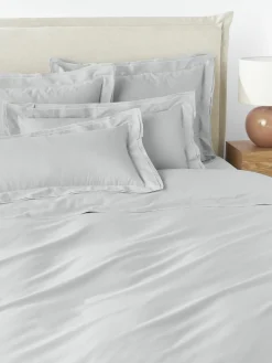 Westwing Collection Baumwollsatin-Kopfkissenbezug Carlotta