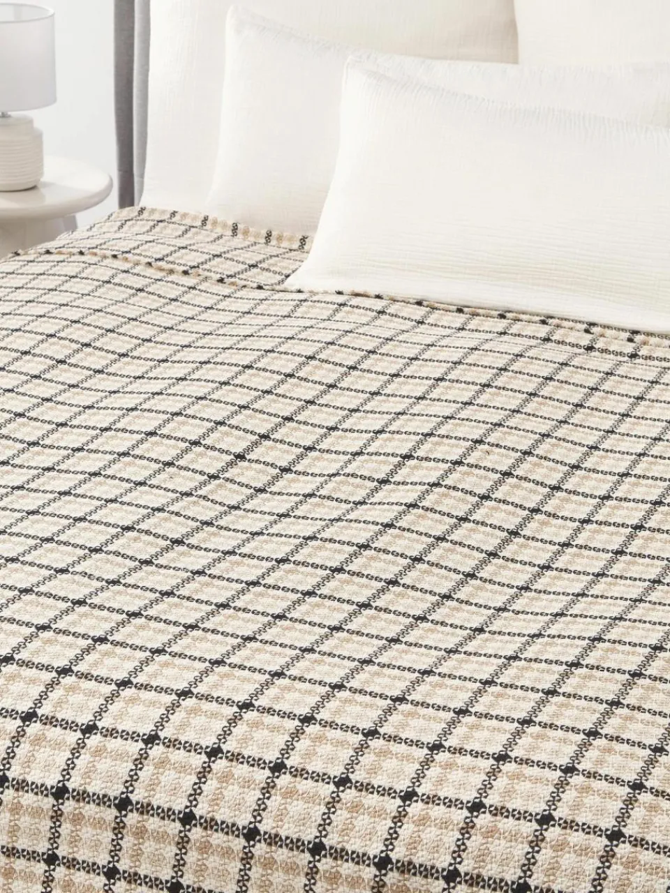 Westwing Collection Baumwoll-Tagesdecke Connie