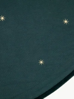 House Doctor Baumwoll-Weihnachtsbaumteppich Nost