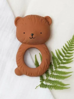Kinder A Little Lovely Company Beißring Bear aus Naturkautschuk