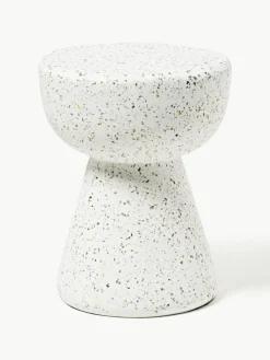 HKLIVING Beistelltisch Lars mit Terrazzo-Muster